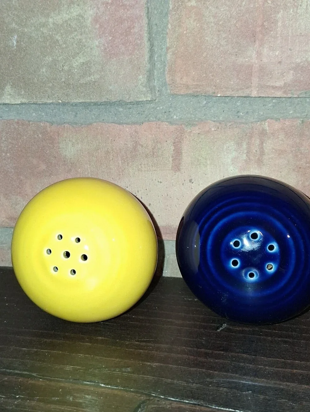 Fiesta Salt and Pepper Shakers